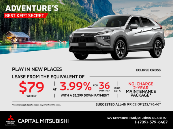 Get the 2025 Mitsubishi Eclipse Cross