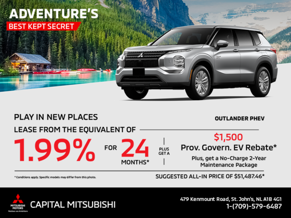 Get the 2025 Mitsubishi Outlander PHEV