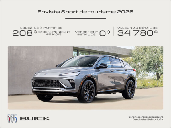 Procurez-vous le Buick  Envista