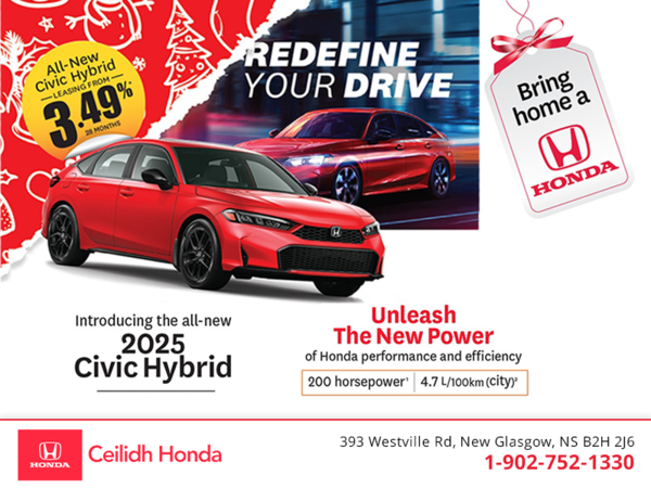 Get the 2025 Honda Civic!