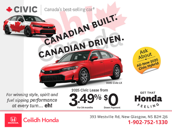 Get the 2025 Honda Civic Sedan! 