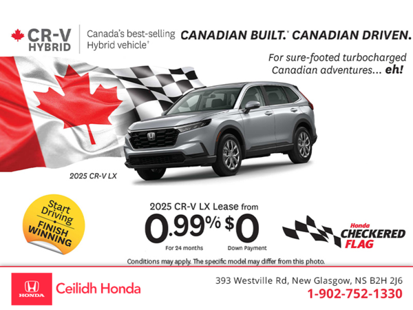 Get the 2025 Honda CR-V! 