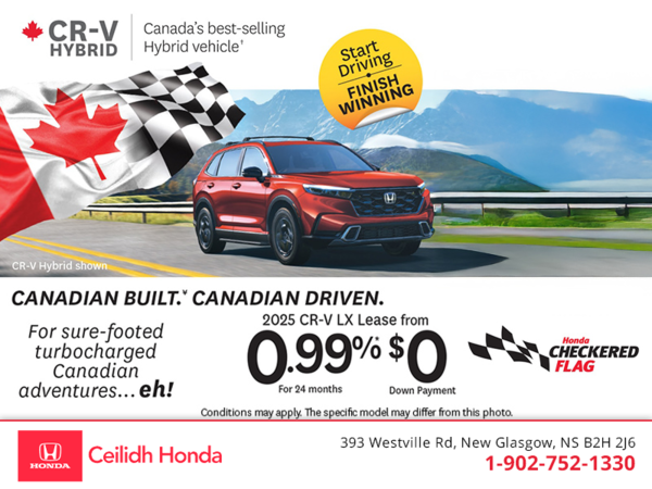 Get the 2025 Honda CR-V! 