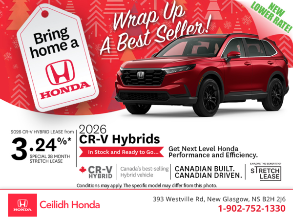 Get the 2026 Honda CR-V hybrid! 