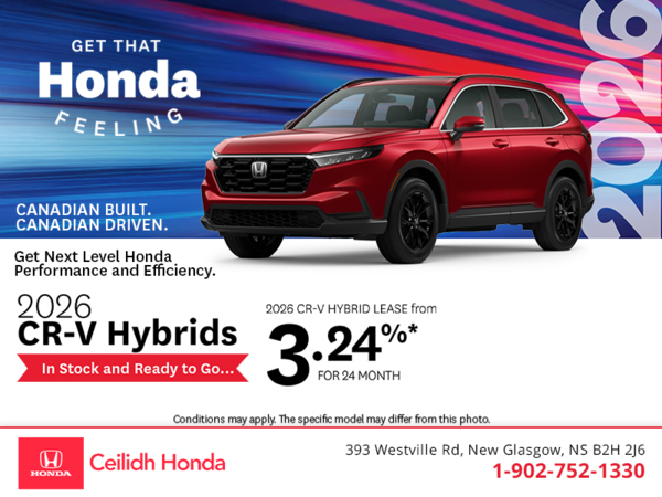 Get the 2026 Honda CR-V hybrid! 