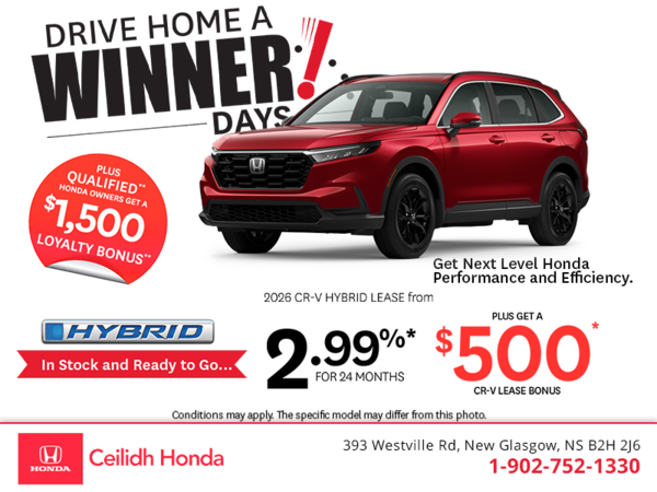 Get the 2026 Honda CR-V hybrid! 