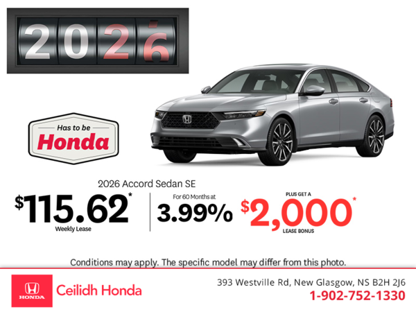 2026 Honda Accord