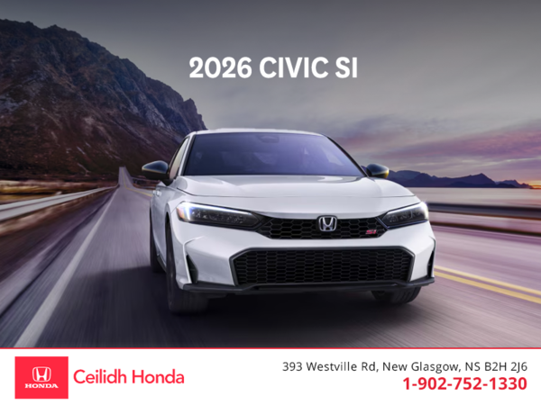 2026 Honda Civic Si