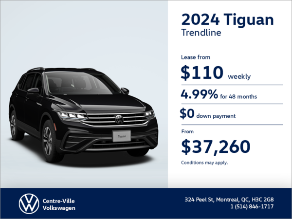 Get the 2024 Volkswagen Tiguan