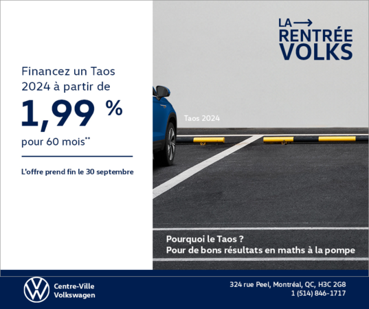 La rentrée Volks