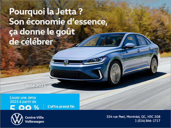 Procurez-vous la Volkswagen Jetta 2025