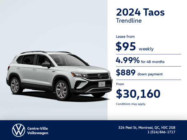 Get the 2024 Volkswagen Taos