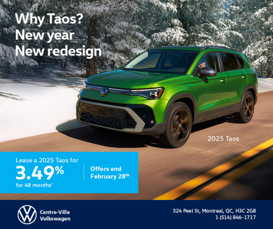 Get the 2025 Volkswagen Taos