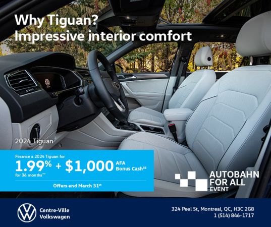 Get the 2024 Volkswagen Tiguan