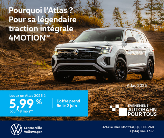 Procurez-vous le Volkswagen Atlas 2025