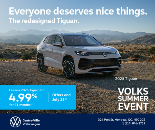 Get the 2025 Volkswagen Tiguan