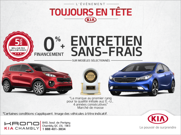 L'événement toujours en tête!