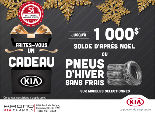 Faites-vous un cadeau