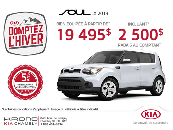 La Kia Soul 2019