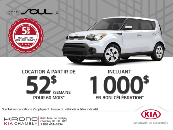 La Kia Soul 2019