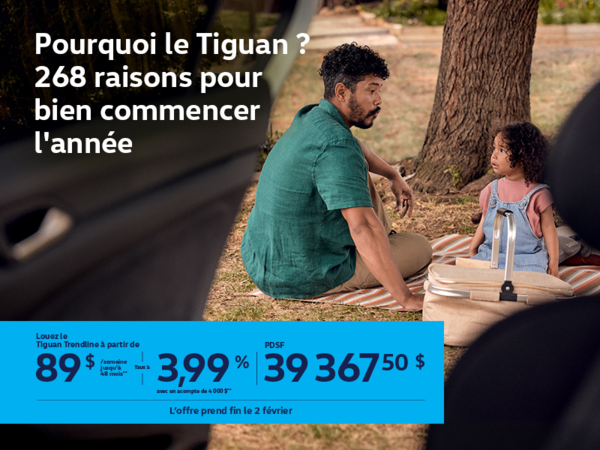 Procurez-vous le Volkswagen Tiguan 2026