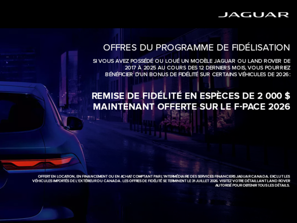 L'événement Jaguar