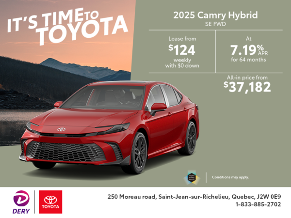 2025 Toyota Camry Hybrid