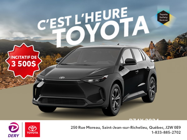 C'est l'heure Toyota!