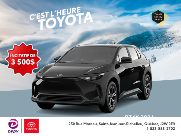 C'est l'heure Toyota!