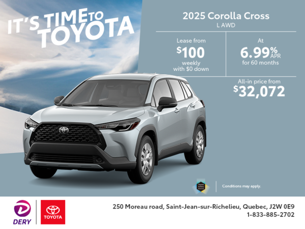 2025 Toyota Corolla Cross