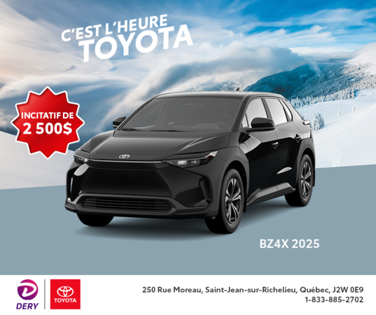 C'est l'heure Toyota!