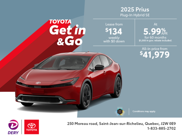 2025 Toyota Prius Plug-In Hybrid