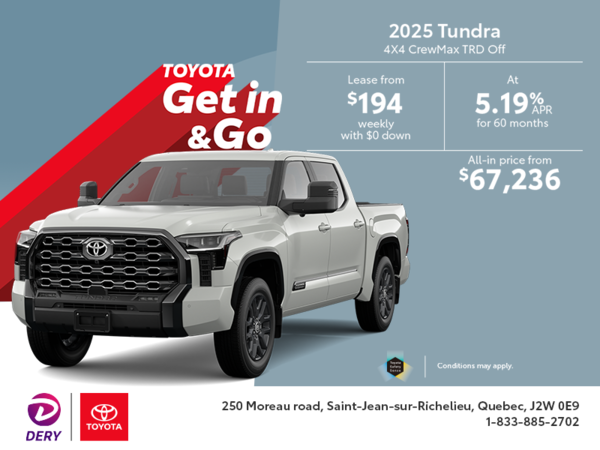 2025 Toyota Tundra