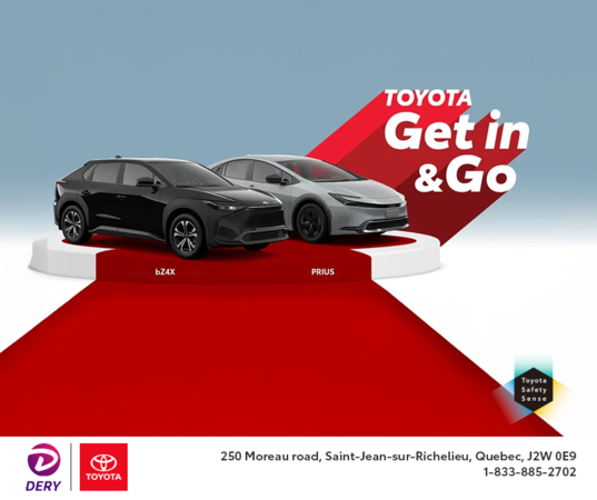 Get in and go!