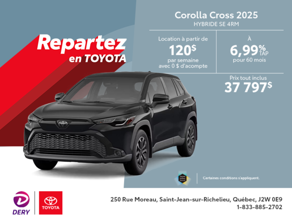 Toyota Corolla Cross Hybrid 2025
