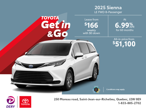 2025 Toyota Sienna Hybrid