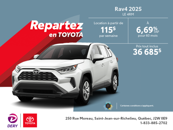Toyota RAV4 2025