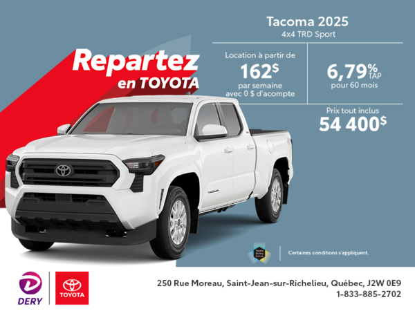 Toyota Tacoma 2025