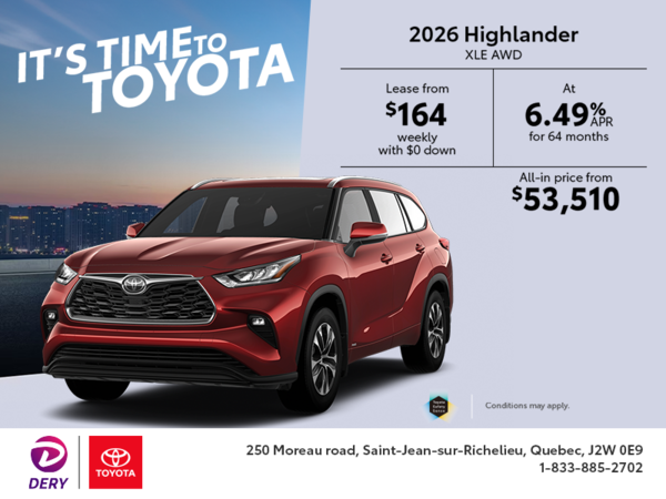 2026 Toyota Highlander