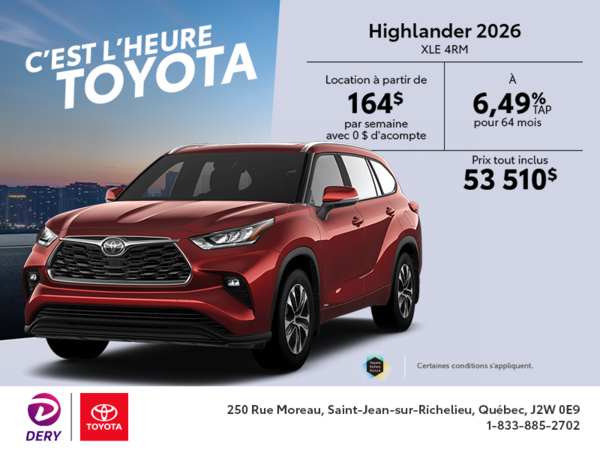 Toyota Highlander 2026