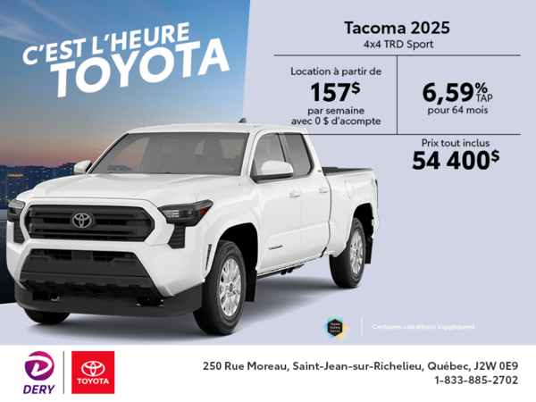 Toyota Tacoma 2025