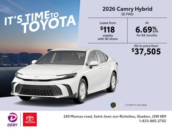 2026 Toyota Camry Hybrid