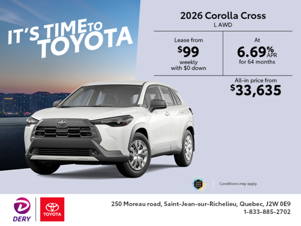 2026 Toyota Corolla Cross