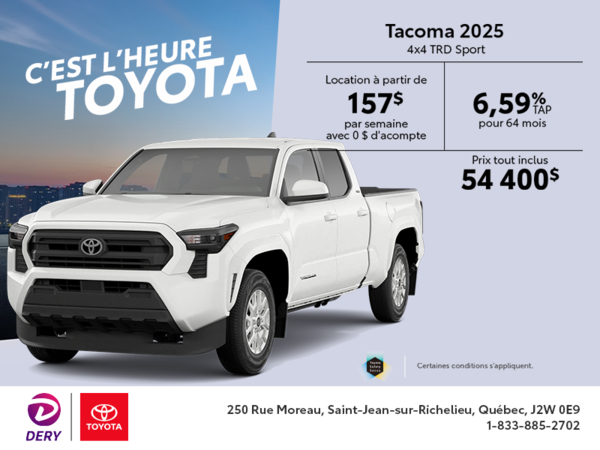Toyota Tacoma 2025
