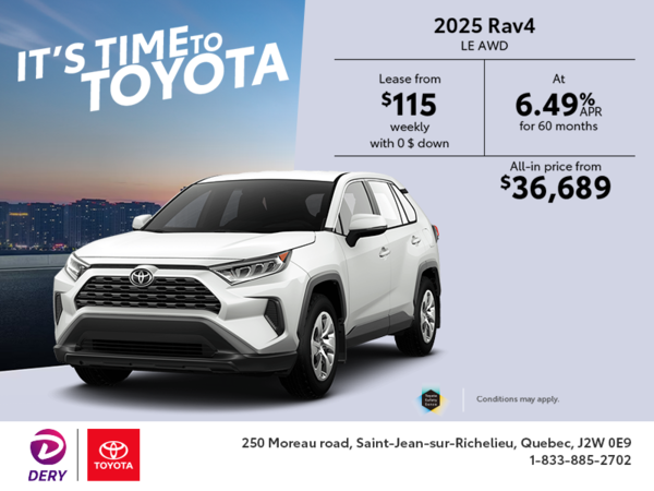 2025 Toyota RAV4