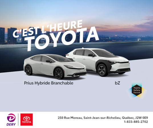 C'est l'heure Toyota!