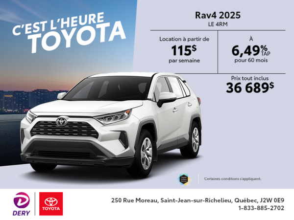 Toyota RAV4 2025