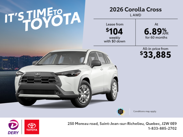 2026 Toyota Corolla Cross