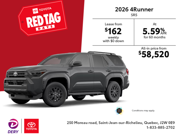 2026 Toyota 4Runner