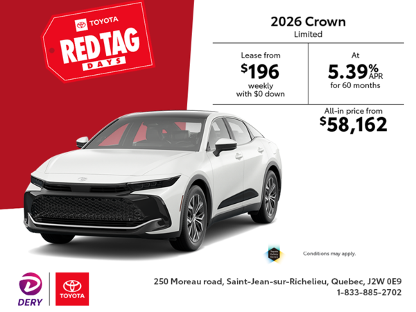 2026 Toyota Crown Limited Hybrid